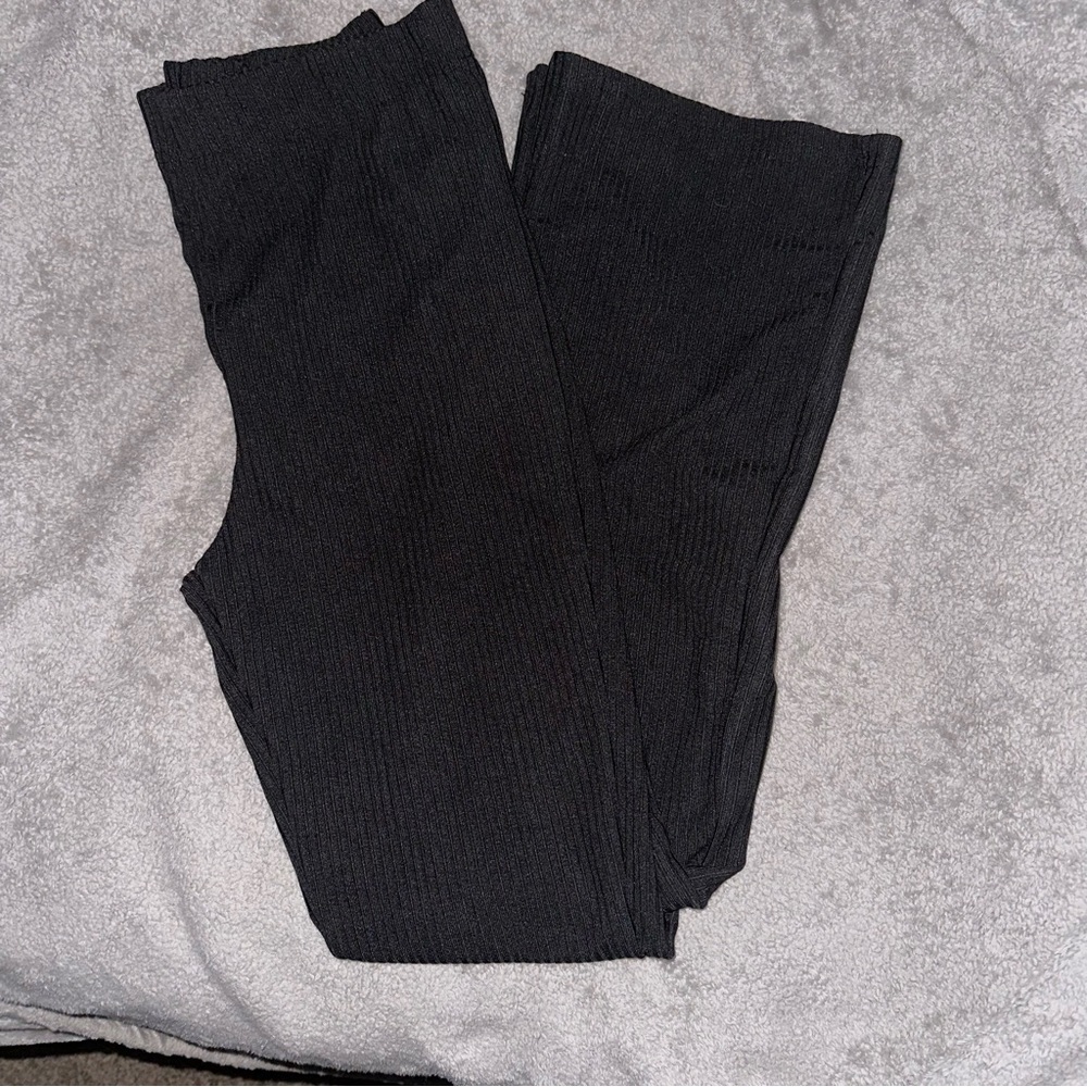 Black Flared Leggings